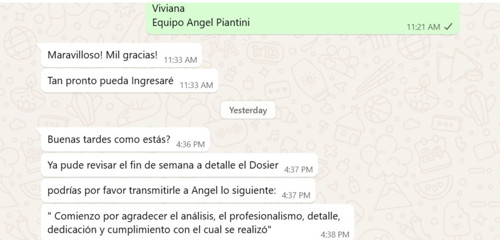 Testimonio de Viviana