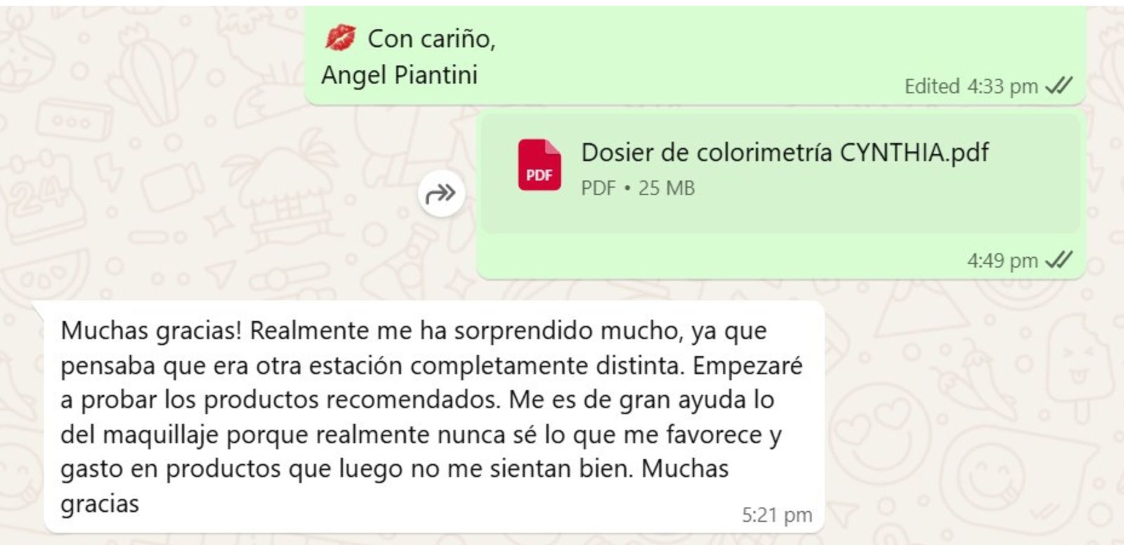 Testimonio de Cynthia